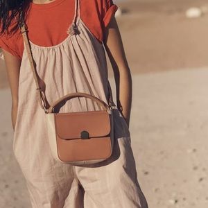 Madewell mini abroad crossbody bag color block